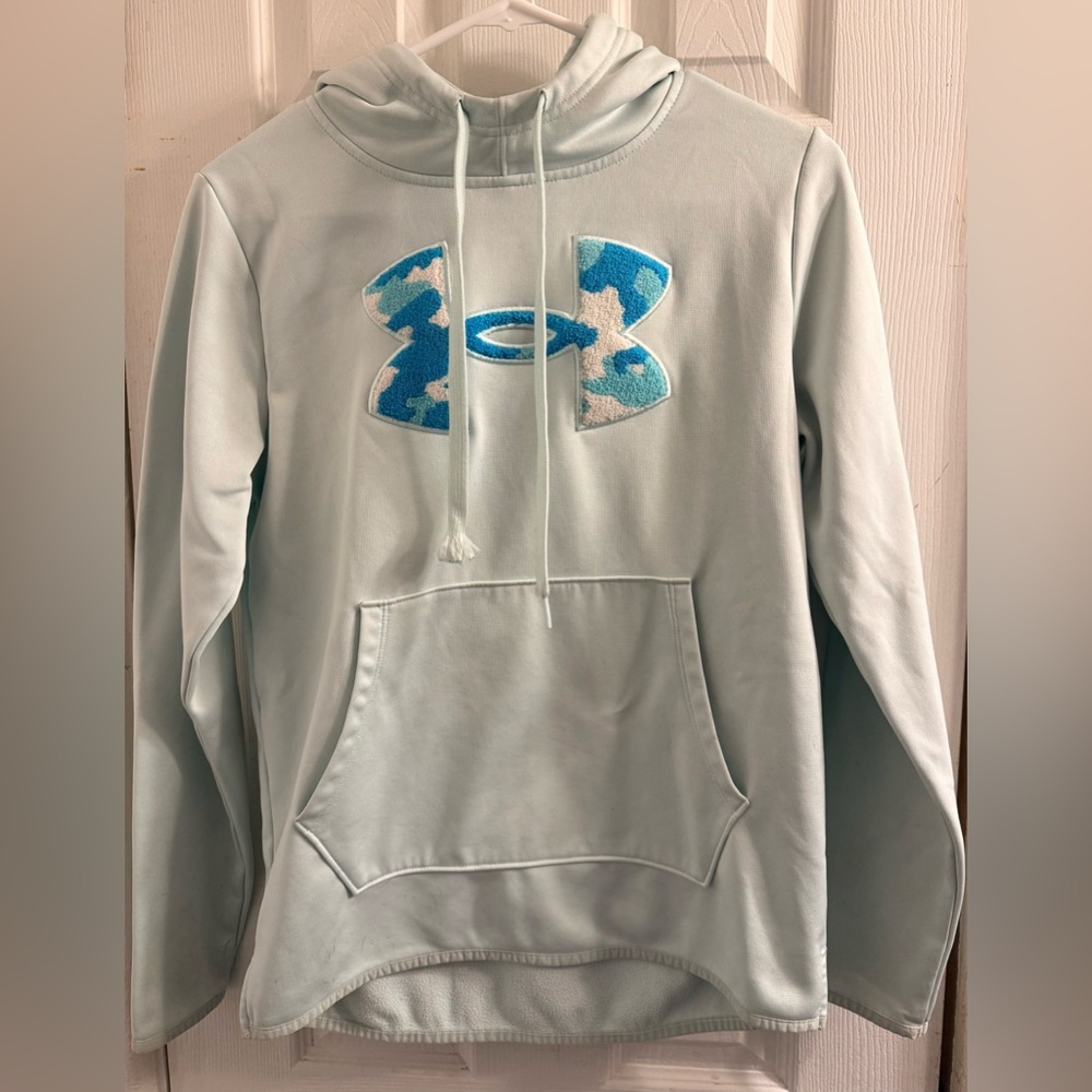 Under Armour Women’s Pale Blue Hoodie size small